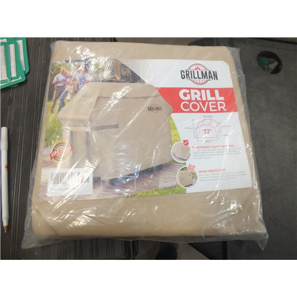 Brown 72" BBQ Cover