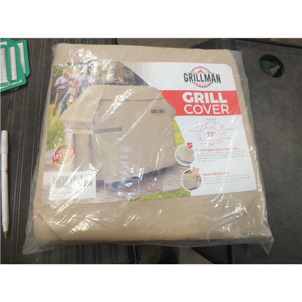 Brown 72" BBQ Cover