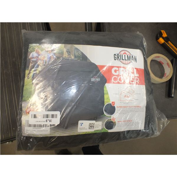 Black 64" BBQ Cover