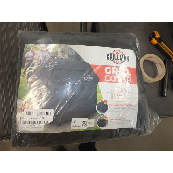 Black 64" BBQ Cover