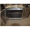 Image 2 : 2 Door Stainless Steel Cabinet On Wheels