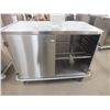 Image 1 : 2 Door Stainless Steel Cabinet On Wheels