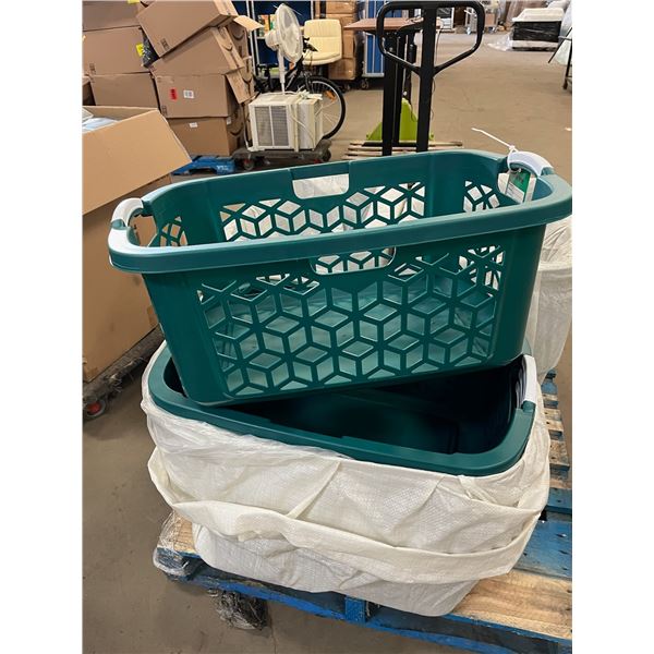 4 Laundry Baskets