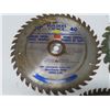 Image 2 : three 10" saw blades