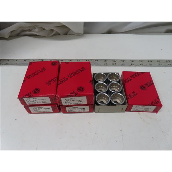 3/8 reg socket 13/16" set of boxes