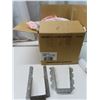 Image 2 : large box full of joist hangers 3-4 dozen