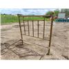 Image 2 : vintage brass bed frame 4 pieces 53.5x75"