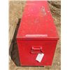Image 2 : large red tool box on wheels 48.5x15.5x18" tall