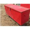 Image 3 : large red tool box on wheels 48.5x15.5x18" tall