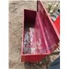 Image 4 : large red tool box on wheels 48.5x15.5x18" tall