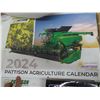 Image 3 : Cockshutt tractor book, 2024 ag calendar, blue jays cutlery