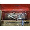 Image 2 : tool box filled w/ air ratchet, soldering iron, riveters, etc.