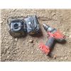 Image 1 : Milwaukee drill (no battery) & 2 Dewalt battery chargers