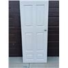 Image 1 : Interior door (32" x 79 ½") with handle and hinges.