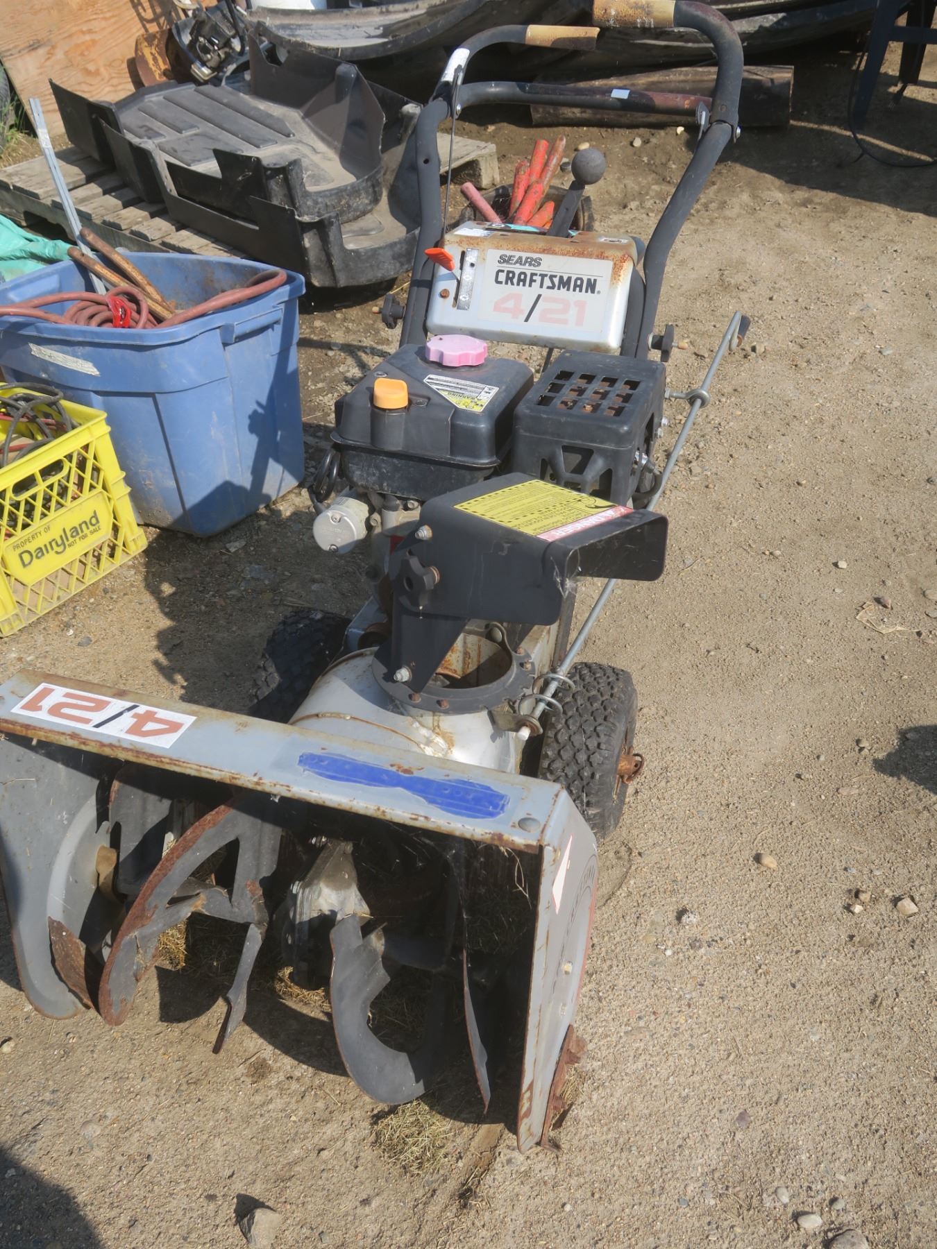 Craftsman 179cc 4/21 snowblower Model:C950-52474-5 - untested