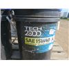 Image 3 : 2 partial 5 gallon pails of 15W-40 diesel engine oil
