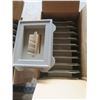 Image 6 : 3 boxes of recessed mounts for exterior fixtures