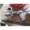 Image 2 : 3 air tools, air hose and fitting - drill and impacts (1 is John Deere)