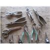 Image 4 : assorted pliers, snips, etc.