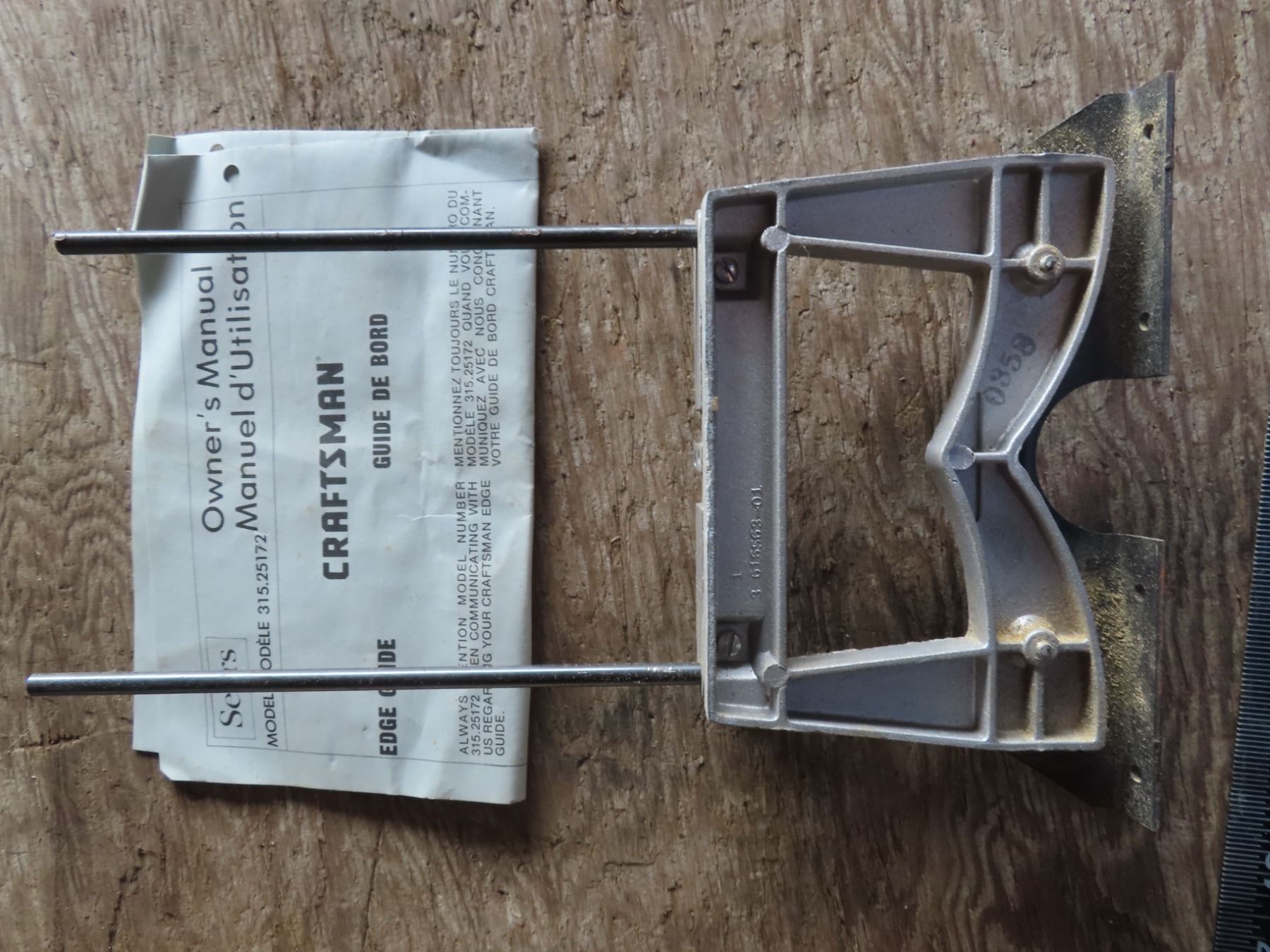 craftsman router guide - Schmalz Auctions