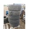 Image 1 : set of 5 Bridgestone Ecopia 265/50R20 tires - 2 in good shape, 3 worn