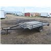 Image 1 : iron bed frame utility trailer - NO VIN, 9' x 6.5'