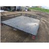 Image 5 : iron bed frame utility trailer - NO VIN, 9' x 6.5'