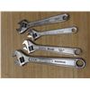 Image 1 : four crescent wrenches