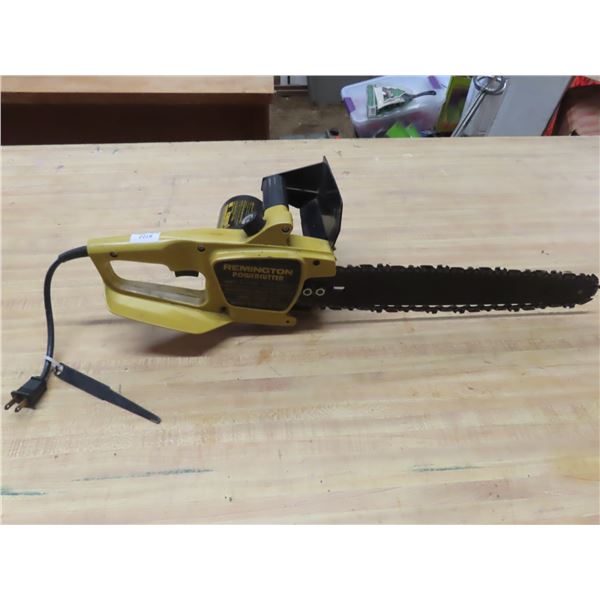 Remington electric chainsaw
