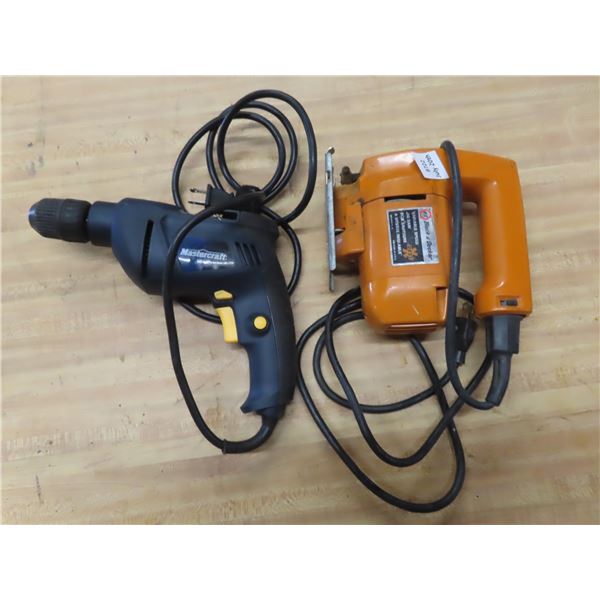 power drill, jigsaw