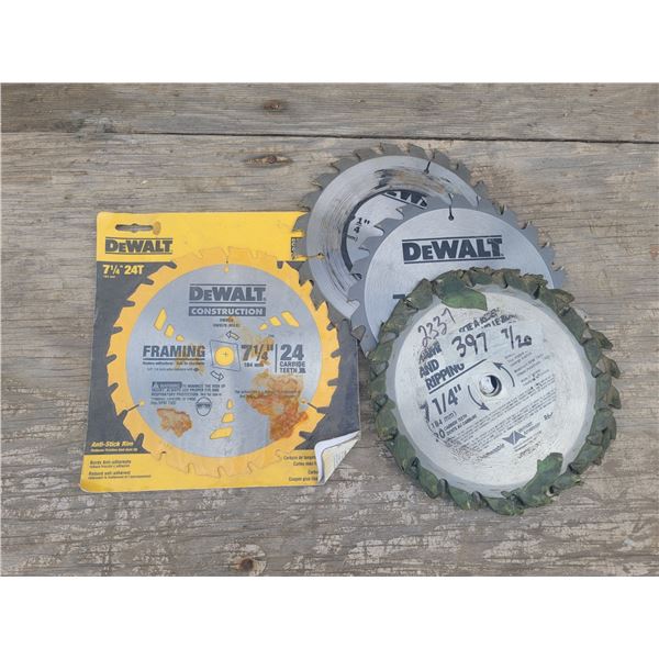 7 1/4" saw blades