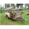 Image 3 : homebuilt utility trailer, no VIN - 8.5ft by 5.5ft *ITEM IS LOCATED OFFSITE*