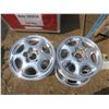 Image 2 : set of 4 GM 5 bolt 16" rims - 16x6.5J