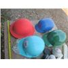 Image 2 : assorted sporting hoods and hardhats