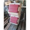 Image 2 : 2 Blitz Stack-N-Stor containers - 18"x15"x18"H each