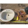 Image 1 : sink and plumbing supplies - 18"x18"