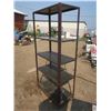 Image 2 : steel shop shelf on caster - 36"x18"x77"H