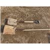Image 1 : two steel shovels