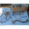 Image 1 : large collection of wrenches assorted brands