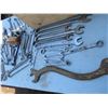 Image 5 : large collection of wrenches assorted brands