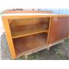 Image 3 : 2 shelf sliding door cabinets L-60xW-30x H-24 "