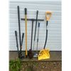 Image 4 : Lot of Garden tools, auger, etc.