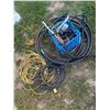 Image 1 : Assorted wire - Approx 30' underground, 4 wire piece - plus other extension cords