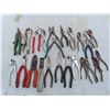 Image 1 : lot of pliers, snips and hand tools