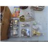 Image 2 : box of door locks, handles