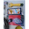 Image 3 : antifreeze tester, screwdrivers, funnels, fire starter