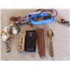 Image 1 : Leatherman and camping fork spoon knives, bells