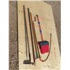 Image 2 : hoes, rake and plumbing snake