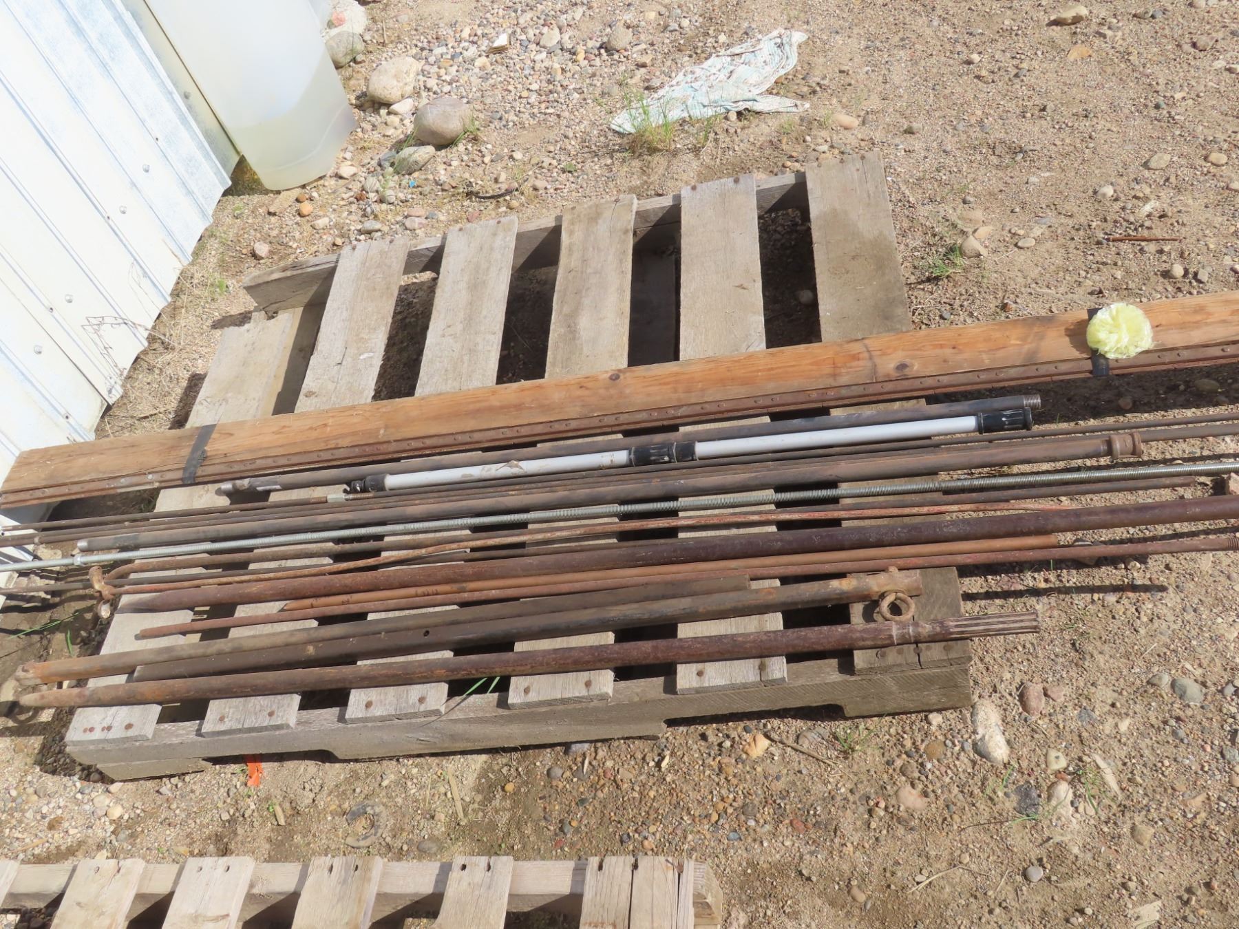 large lot of steel, redi rod, copper and misc. - Schmalz Auctions