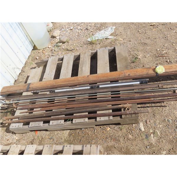 Redo Rod large lot of steel, redi rod, copper and misc. - Schmalz Auctions